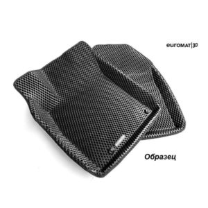 3D коврики Euromat для TOYOTA LС Prado 150 (2009-2013), EVA, Черный