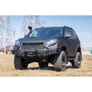 Бампер силовой передний BMS ALFA для Тойота Прадо 150 2009-2017