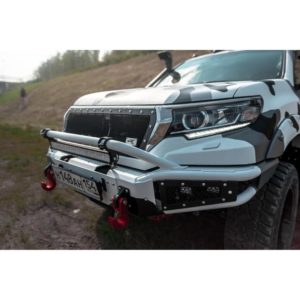 Бампер силовой передний BMS ALFA для Тойота Прадо 150 2018-2020