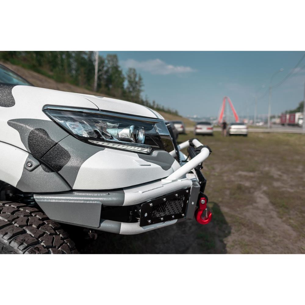Бампер силовой передний BMS ALFA для Тойота Прадо 150 2018-2020