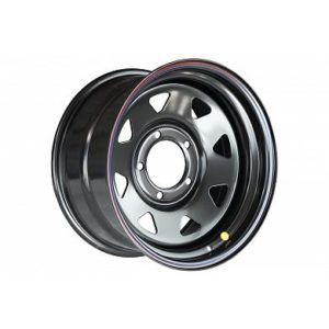 Диск Тойота Ленд Крузер 100 стальной черный 5x150 8xR16 d113 ET0 (треуг. мелкий)