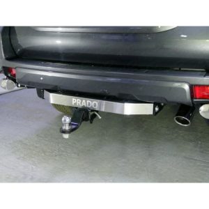 Фаркоп (оцинкованный, надпись Prado, шар E нерж.) TOYOTA Land Cruiser 150 Prado 2013-2017