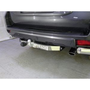 Фаркоп (оцинкованный, надпись Prado, шар F) TOYOTA Land Cruiser 150 Prado 2017-