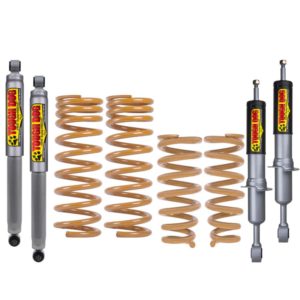 Комплект подвески Tough Dog Toyota Land Cruiser Prado 150 LWB амортизаторы Foam Cell масляные нагрузка перед 50 кг зад до 300 кг лифт 40 мм