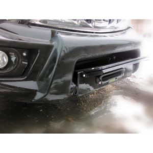 Кронштейн номерного знака на передний бампер Toyota Prado 150 АВС-Дизайн