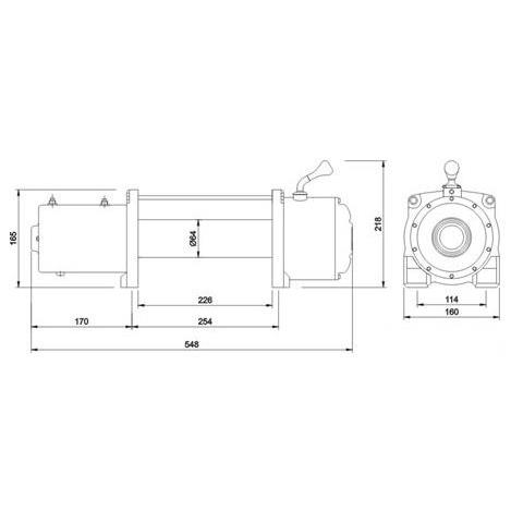 Лебедка электрическая автомобильная СТОКРАТ LD 9.0 SW, 9000 lbs, 12V, 5.0 л.с.