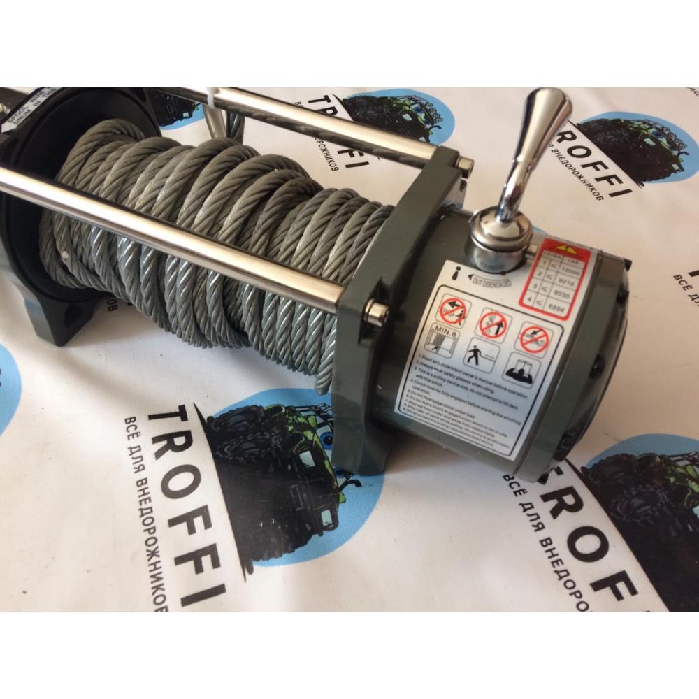 Лебёдка электрическая 12V Electric Winch 12000 lbs 5443 кг (влагозащищенная)