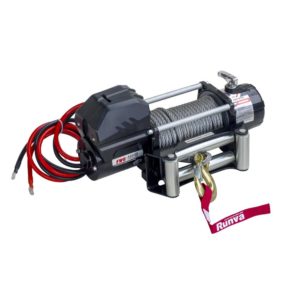 Лебёдка электрическая 12V Magnum 12000 lbs 5443 кг (стальной трос)