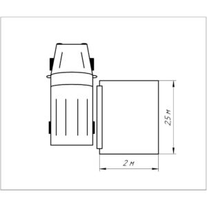 Маркиза автомобильная РИФ 2,5х2 м