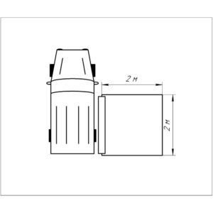 Маркиза автомобильная РИФ 2х2 м