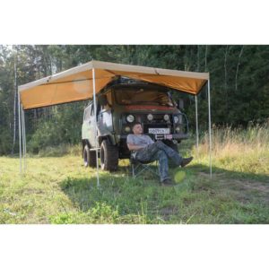 Маркиза автомобильная РИФ веерная 2х2 м (правая)