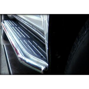 Пороги (обвод штатного порога, в торец порога) d-43