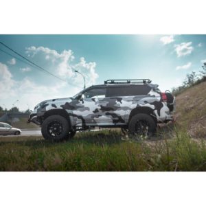 Пороги силовые BMS ALFA для Тойота Прадо 150 2009-2020