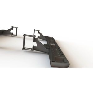 Пороги силовые Toyota Land Cruiser Prado 150 раздельные ступени