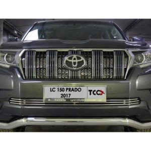 Решетка радиатора нижняя 12 мм TOYOTA Land Cruiser 150 Prado 2017-