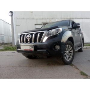 Установочный комплект для лебедки в штатный бампер Toyota Land Cruiser Prado 150 (2013-2017 г.в.)