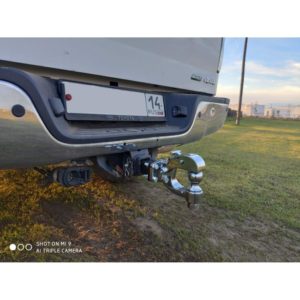 Устройство буксировочное съемное под квадрат 50x50 разборное (шар 50мм) хром