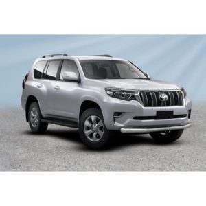 Защита переднего бампера d76 Toyota Land Cruiser Prado (2017)