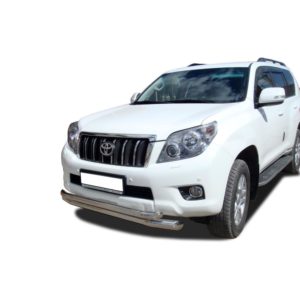 Защита переднего бампера двойная Toyota Land Cruiser Prado 150 2010