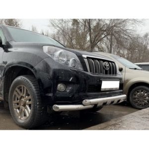 Защита переднего бампера (G) на Toyota Land Cruiser Prado 150 2010