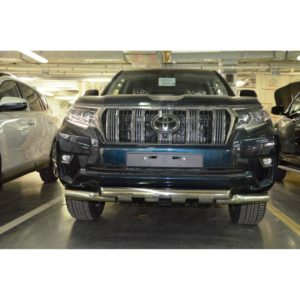 Защита переднего бампера (G) Toyota Land Cruiser Prado 150 2017