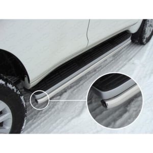 Защита порогов 42,4 мм TOYOTA Land Cruiser 150 Prado 2013-2017