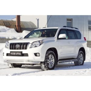 Зимняя заглушка решетки переднего бампера Toyota LC Prado 150