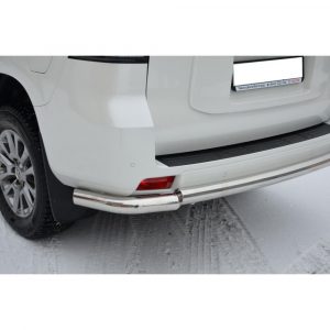 Защита заднего бампера с углами Toyota Land Cruiser Prado 150 2010